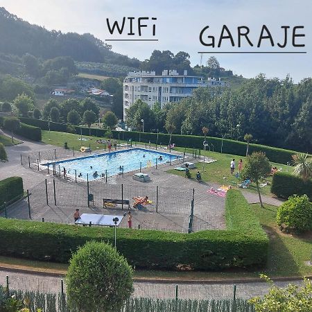 Soleado Piso Con Garaje Y Piscina A 8' Centro Apartamento Castro Urdiales Exterior foto