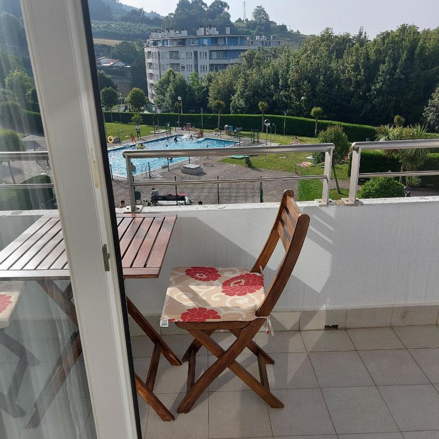 Soleado Piso Con Garaje Y Piscina A 8' Centro Apartamento Castro Urdiales Exterior foto